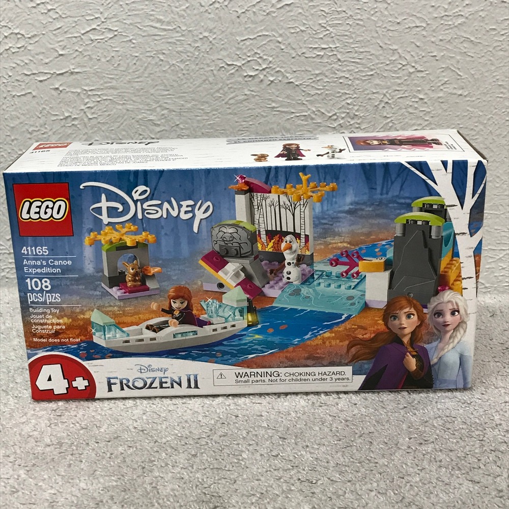 LEGO Disney Frozen II 41165 Anna's Canoe Expedition Set New Sealed Box 108 Pcs